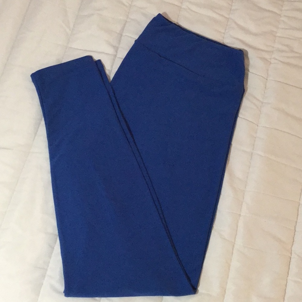 NWOT LuLaRoe Blue Leggings